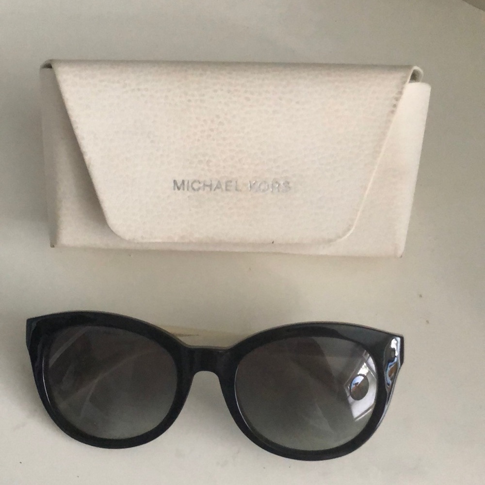 Michael Kors black and white sunglasses